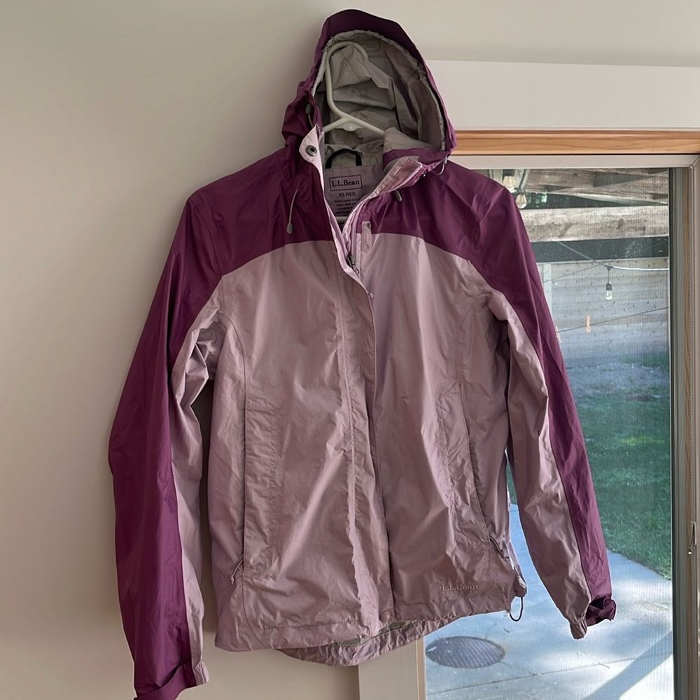 L.L. Bean rain coat